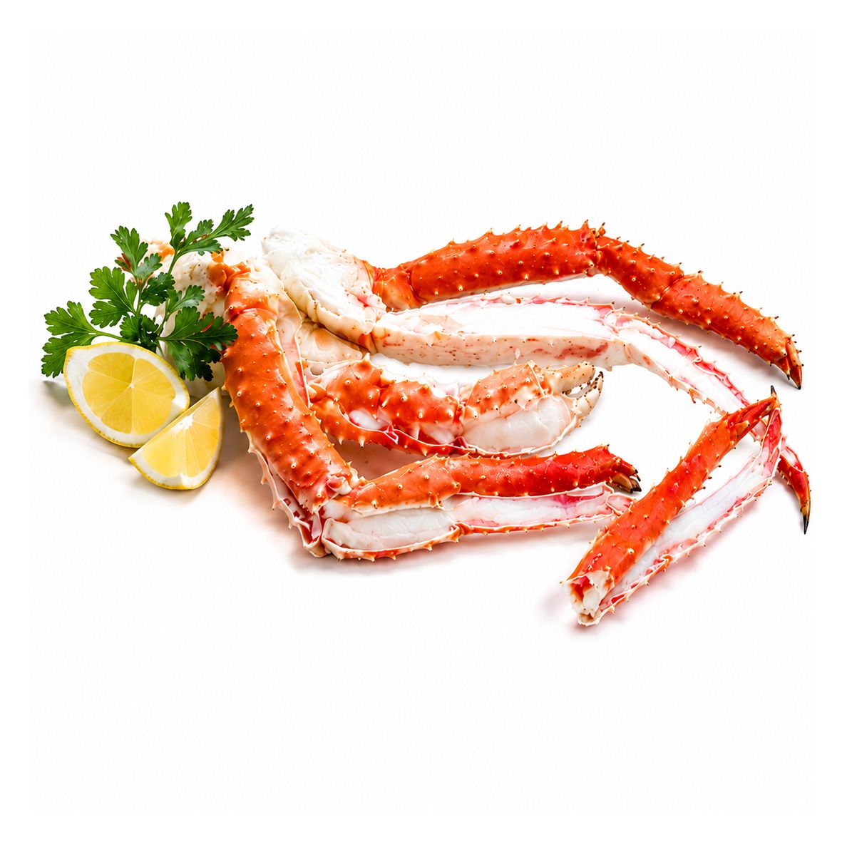 Königskrabben Beine und Scheren gekocht, 2,5 kg               2