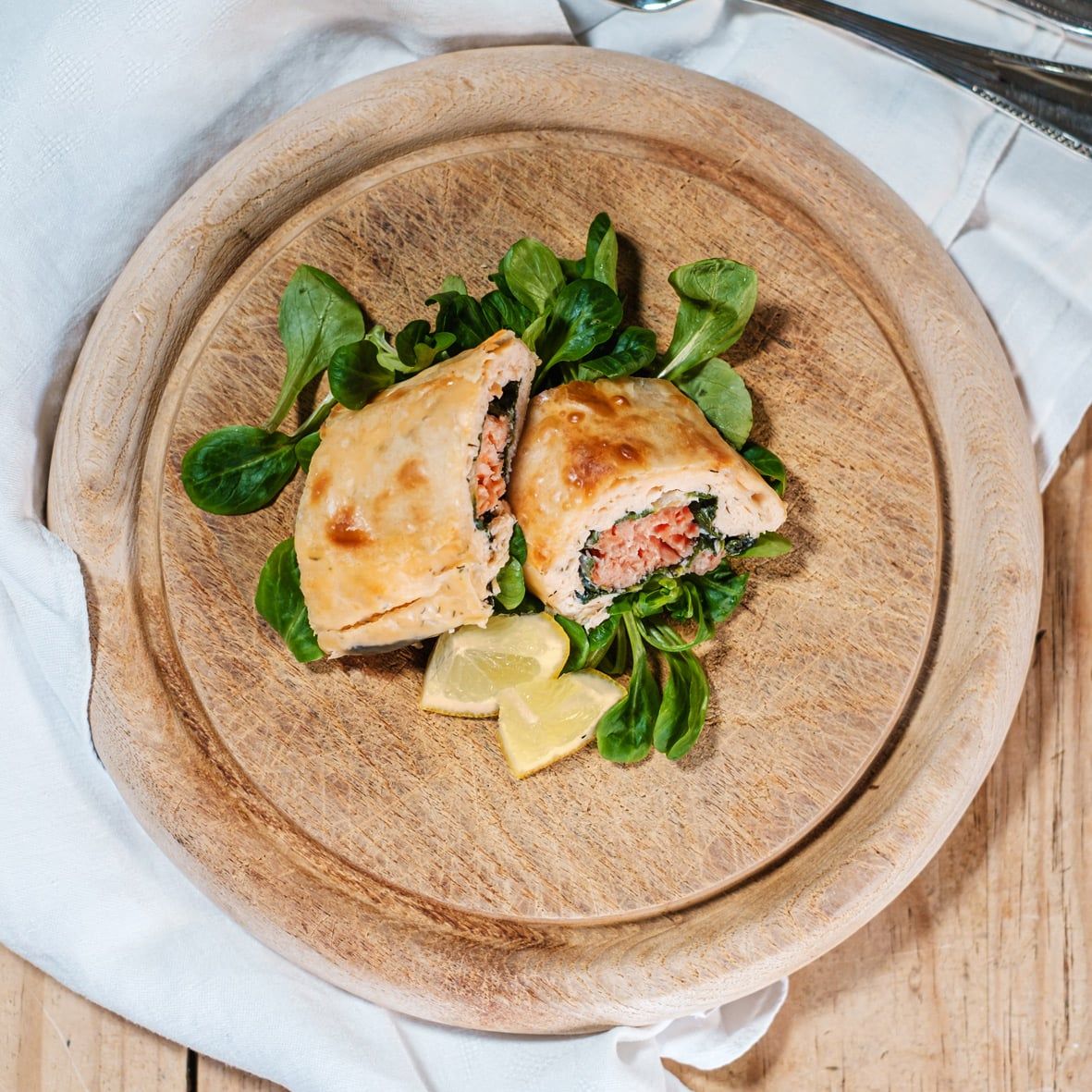 Lachsstrudel mit Mangold | 450 g 2