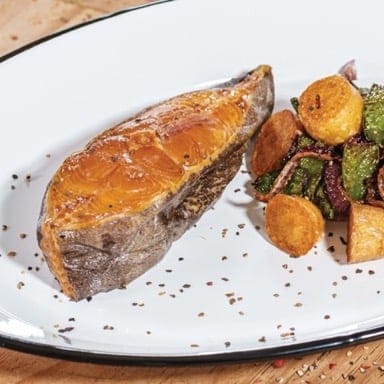 Heilbutt Mittelstück – ca. 300 g, mild geräuchert