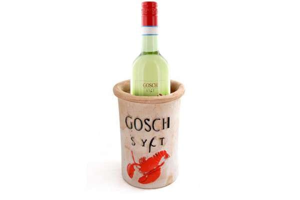 GOSCH Weinkühler 🧊 mit 1 Flasche Pinot Grigio 🍇 – Stilvoll genießen