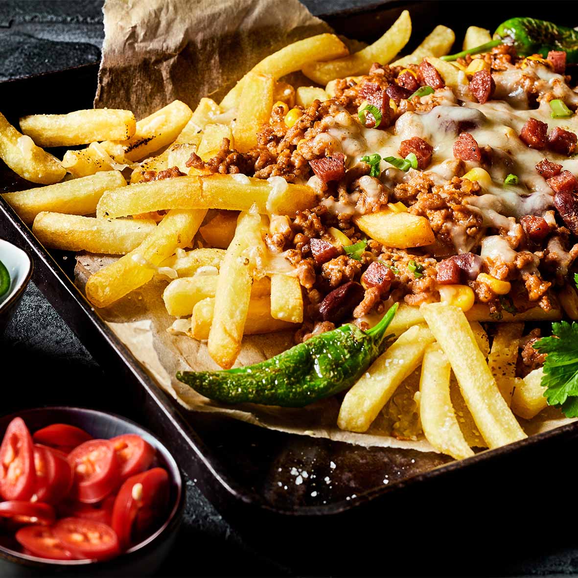 Burger Crumble in Cheesesauce – Rindfleischstückchen in würziger Käsesauce (2 x 125 g)