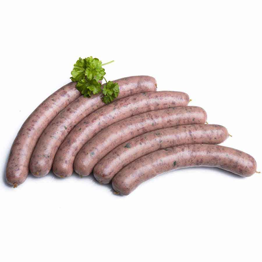 Wild-Bratwurst aus Wildschweinfleisch und Rotwildfleisch, 500g 2