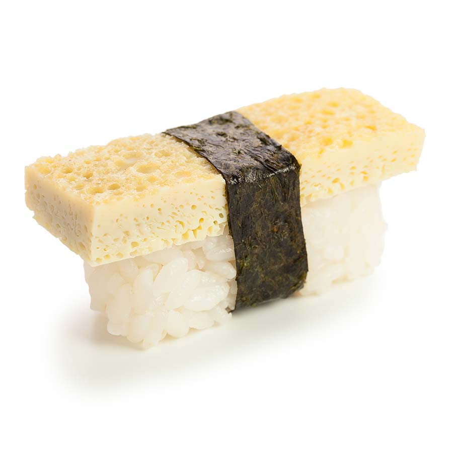 Tamago, japanisches Ei Omelett für Sushi, gewürzt, gebraten, tiefgefroren, vakuumiert 500g 3