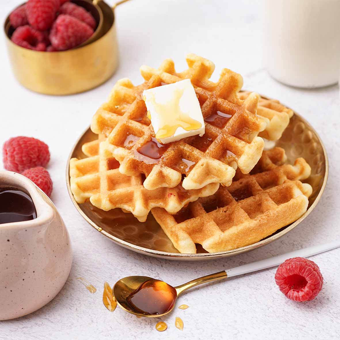 Butterwaffel – zart gebacken mit 24 % Butter & feinem Vanillearoma  (2 x 110 g)