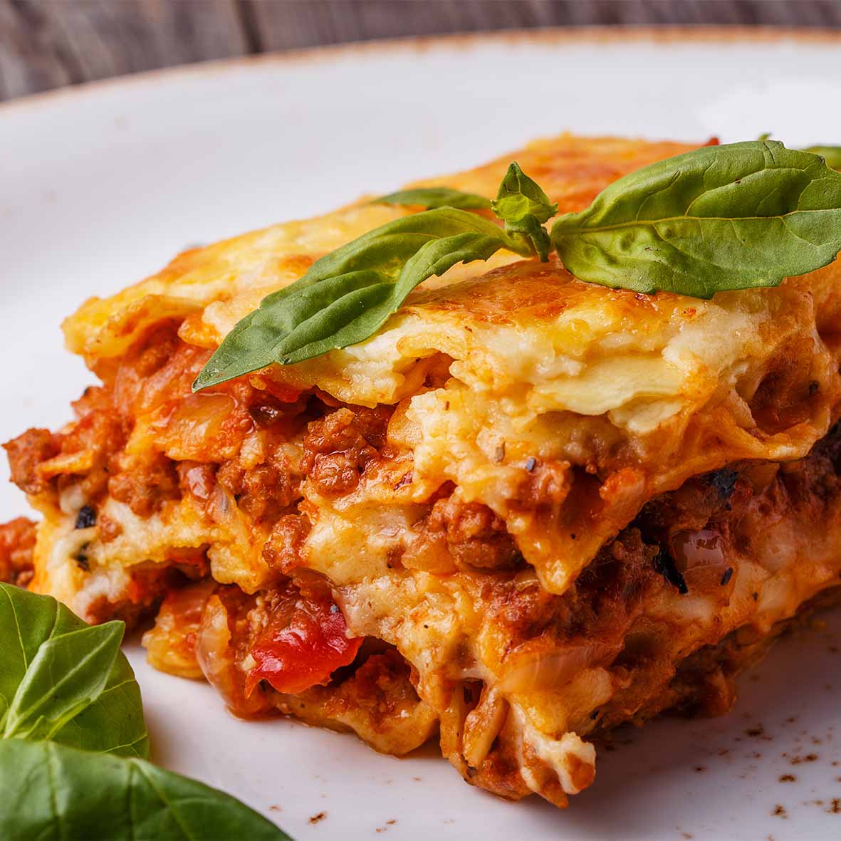 Lasagne klassisch – Mit Rindfleischsauce nach Art der Bolognese (1 x 400 g)