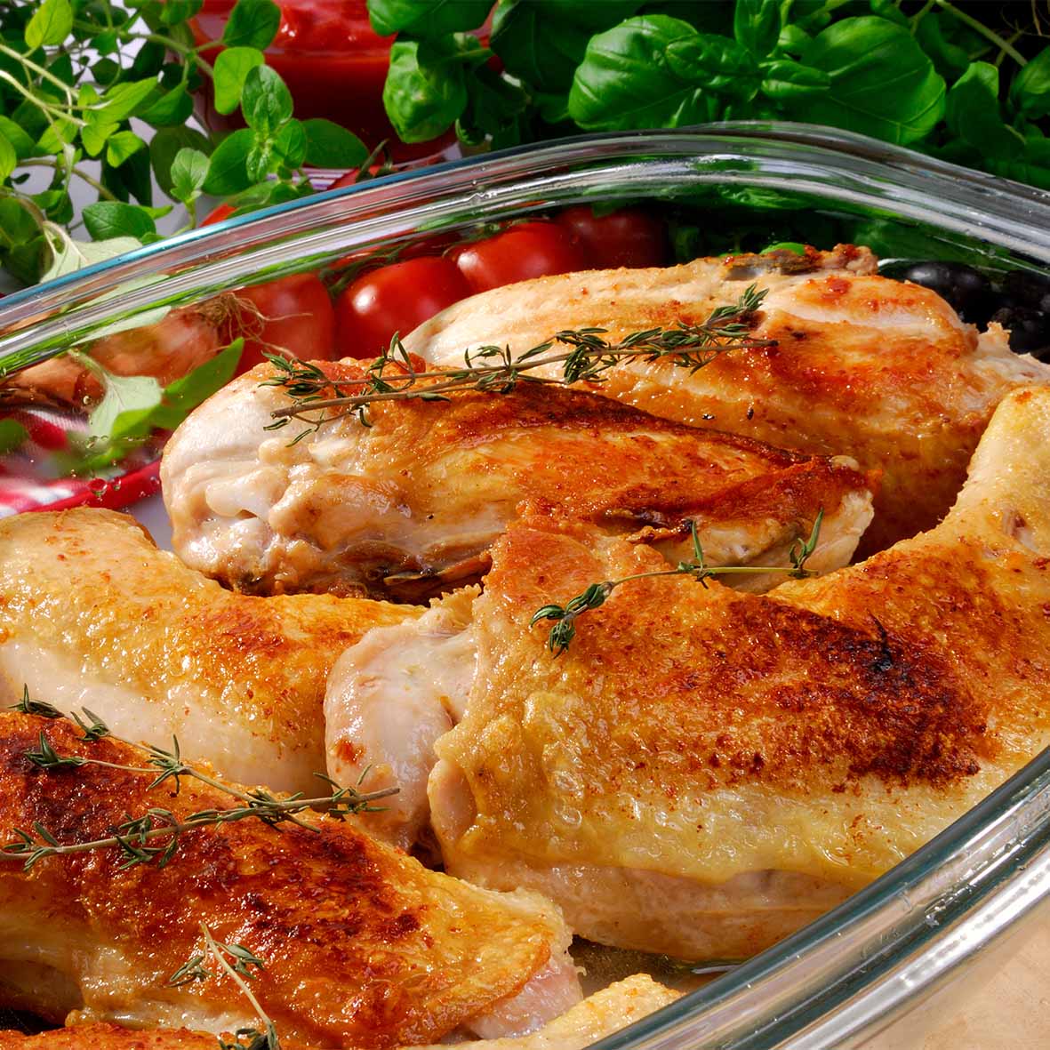 Maishähnchen Supreme – Zarte Brust mit Haut und Flügelknochen, sous-vide gegart (2 x 200 g)