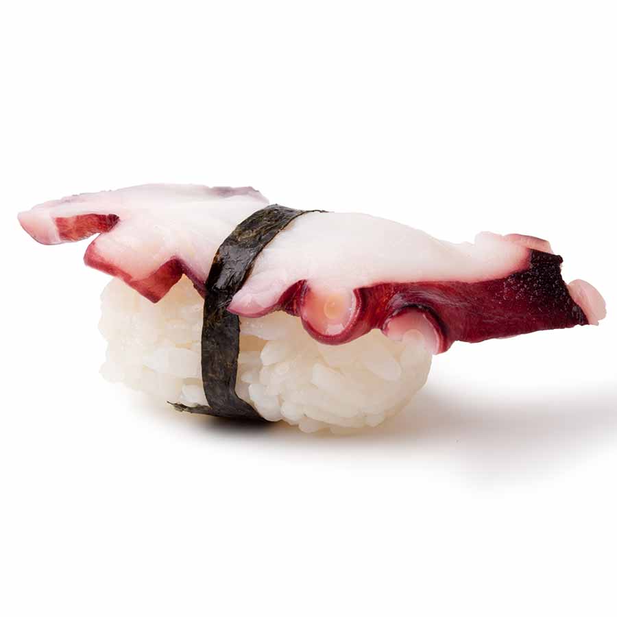 Tako Sushi - Octopus Scheiben für Nigiri Tako, gekocht, tiefgefroren, vakuumiert 160g 3