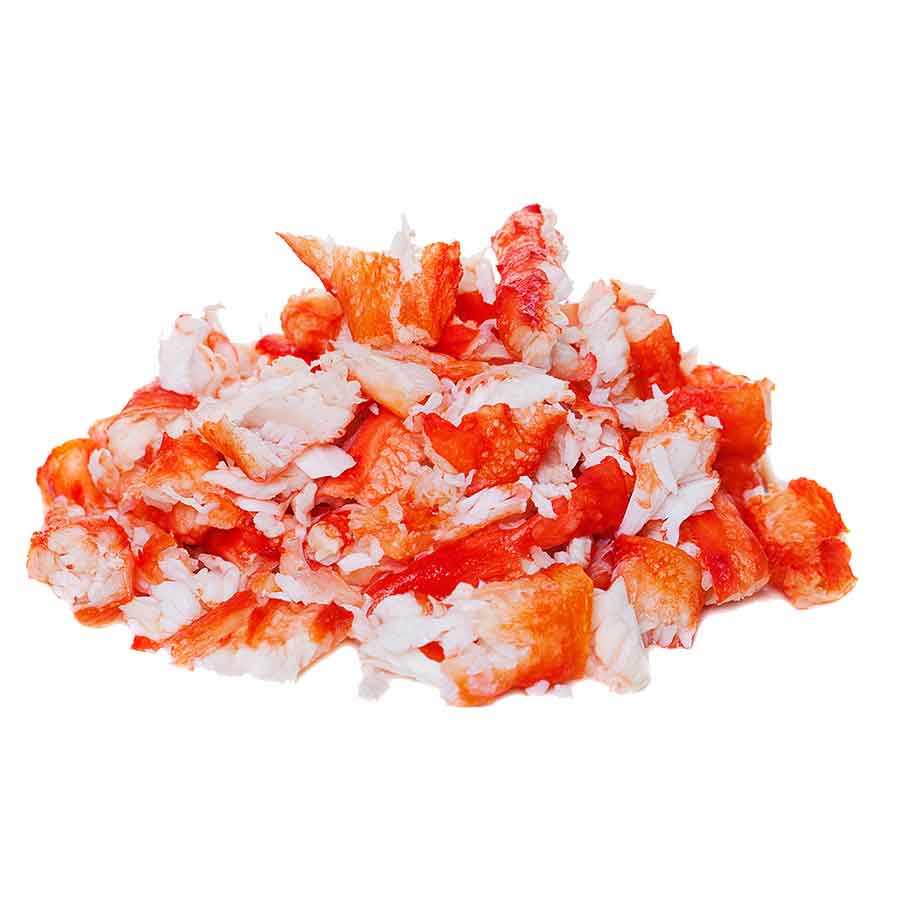 Schneekrabbenfleisch gezupft, Snow Crab, Wildfang, gekocht, 450 g